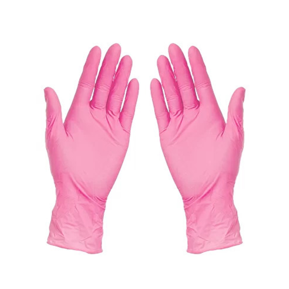 Перчатки нитриловые розовые Matrix Pink Nitrile